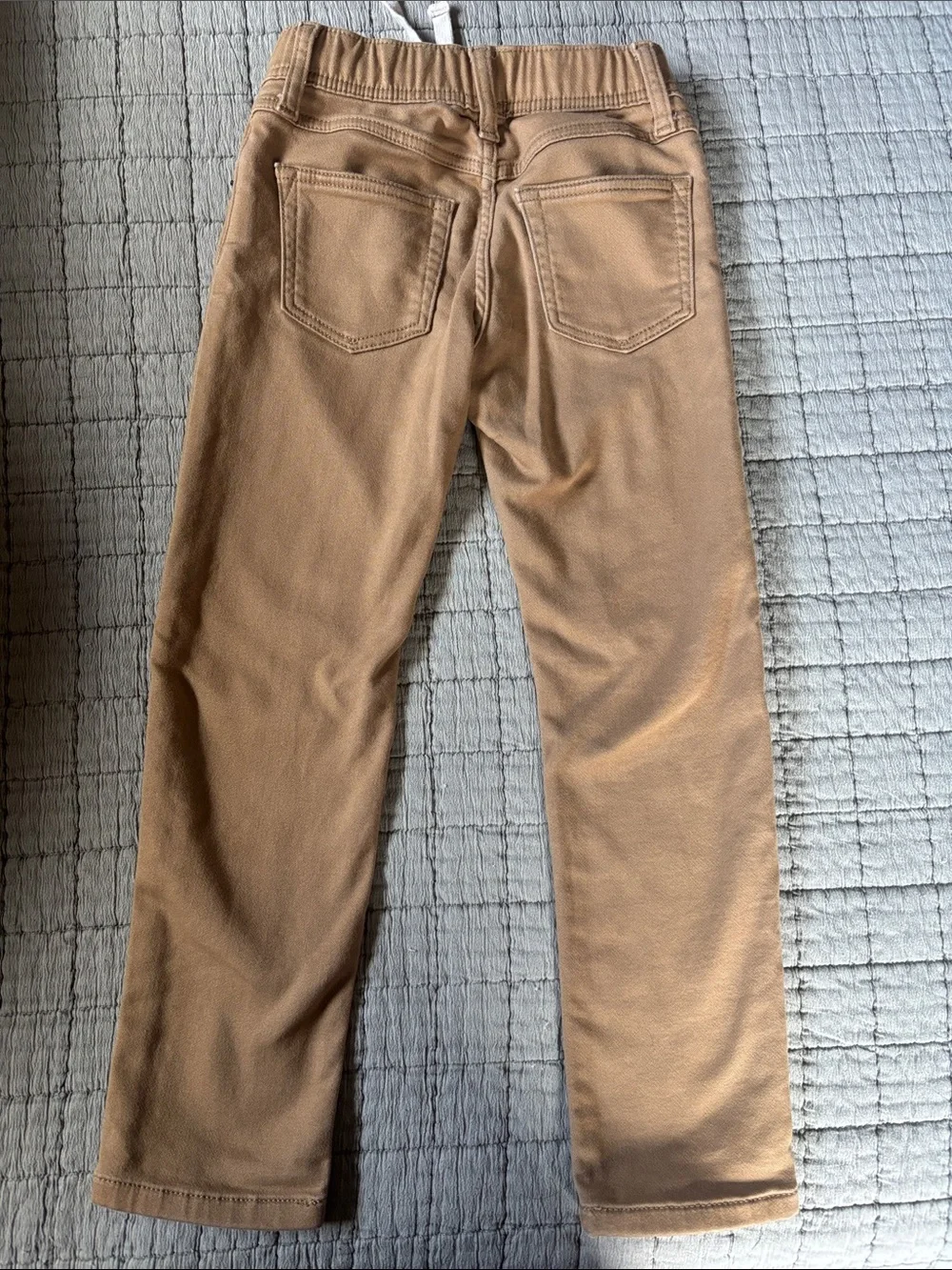 GAP boys Brown stretch  slim fit pants with Drawstring